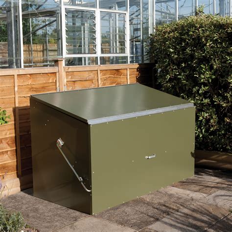 metal storage garden box|outside metal storage boxes waterproof.